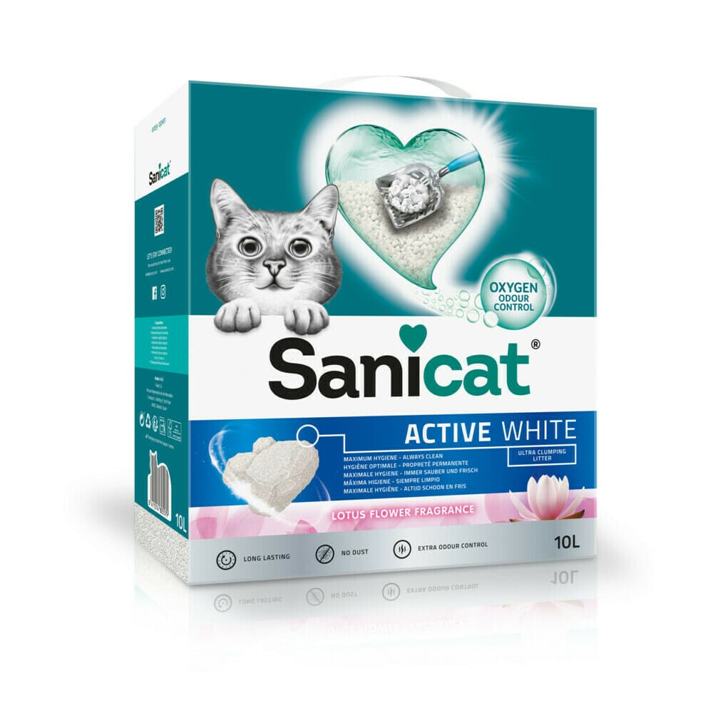 Sanicat Active Wit Lotusbloem 10 liter