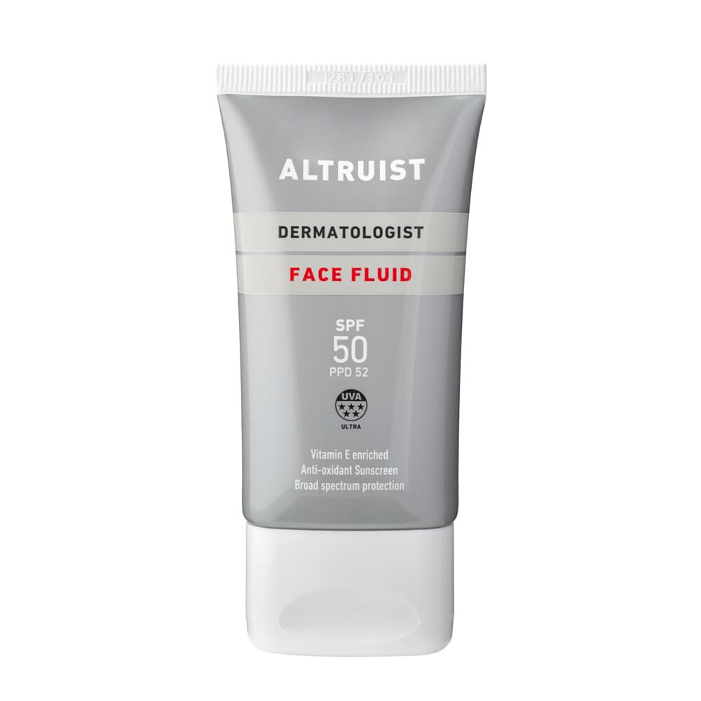 2x Altruist Zonnebrand Creme Face Fluid SPF 50 50 ml