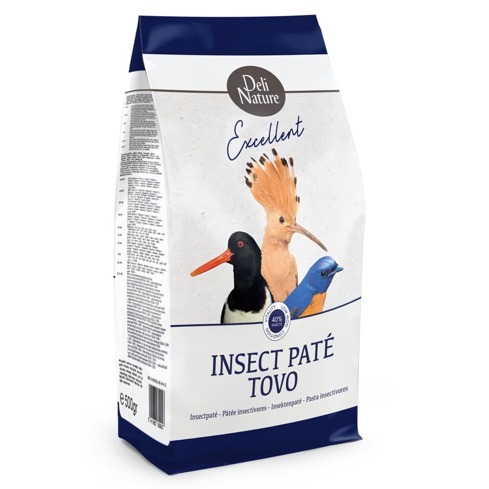 4x Deli Nature Insecten Paté Tovo 500 gr
