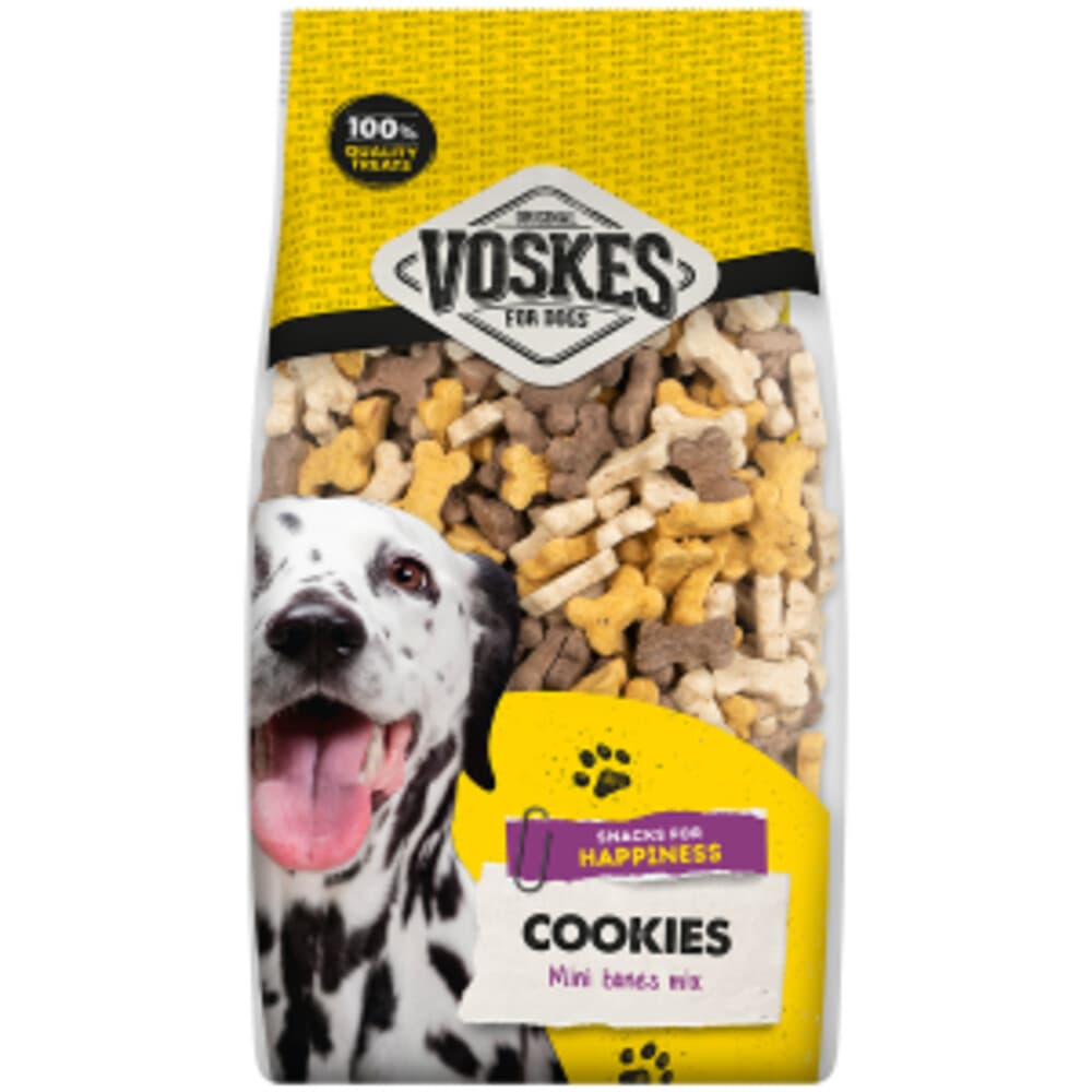 3x Voskes Mini Kluifjes Mix 750 gr