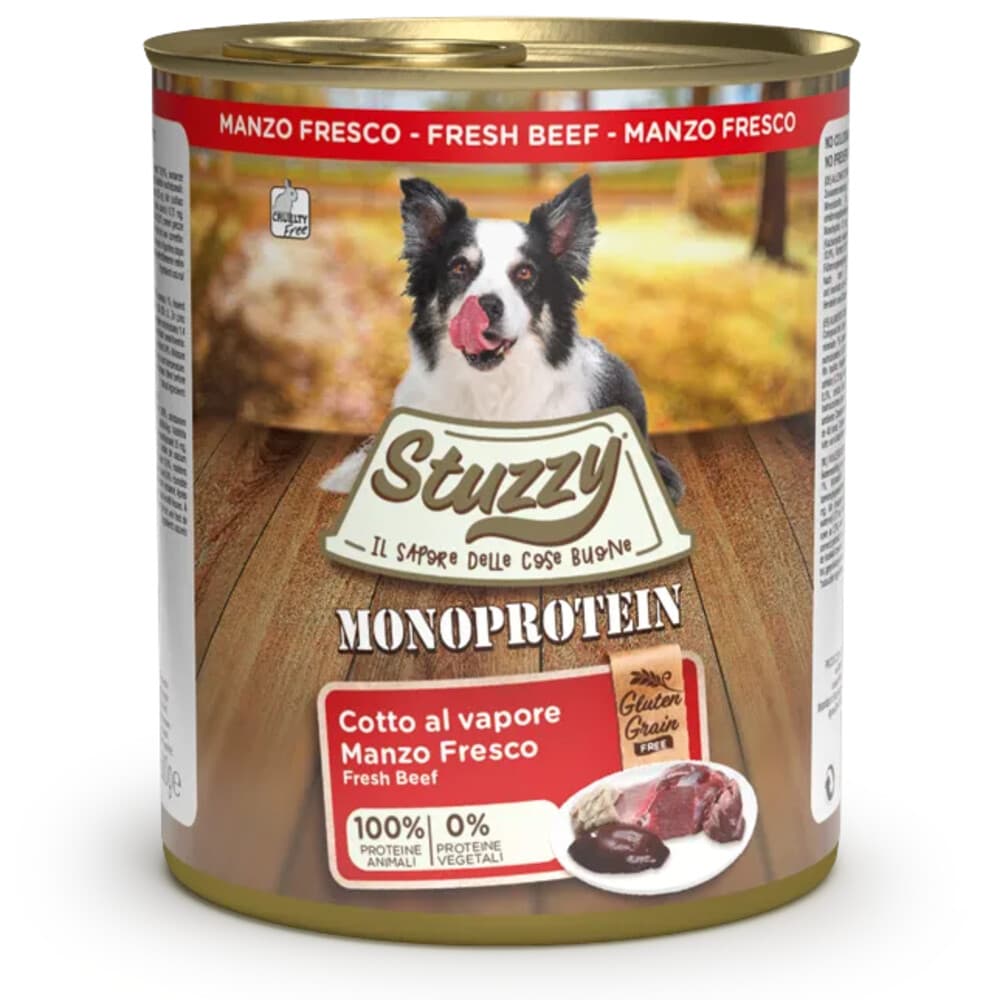 Stuzzy Hondenvoer MonoProtein Rundvlees 800 gr