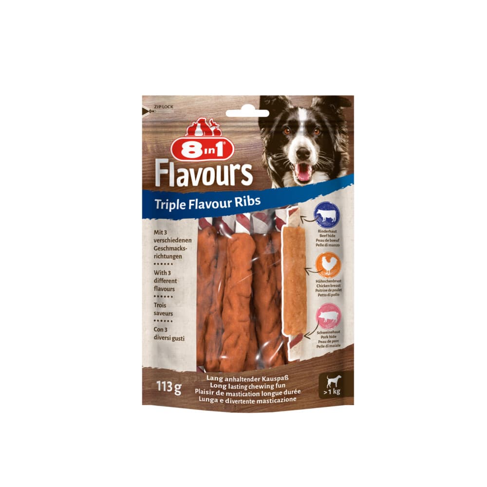 8in1 Triple Flavour Ribs 6 stuks