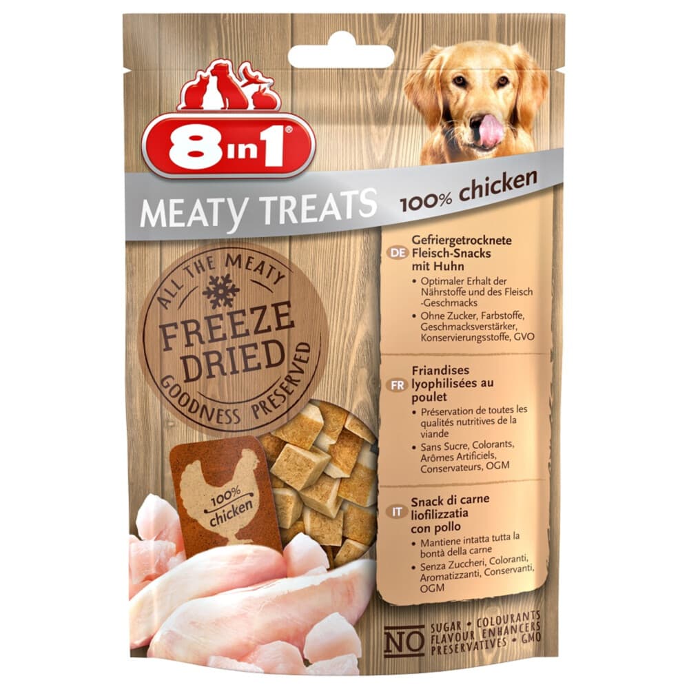 8in1 Meaty Treats Kip 50 gr