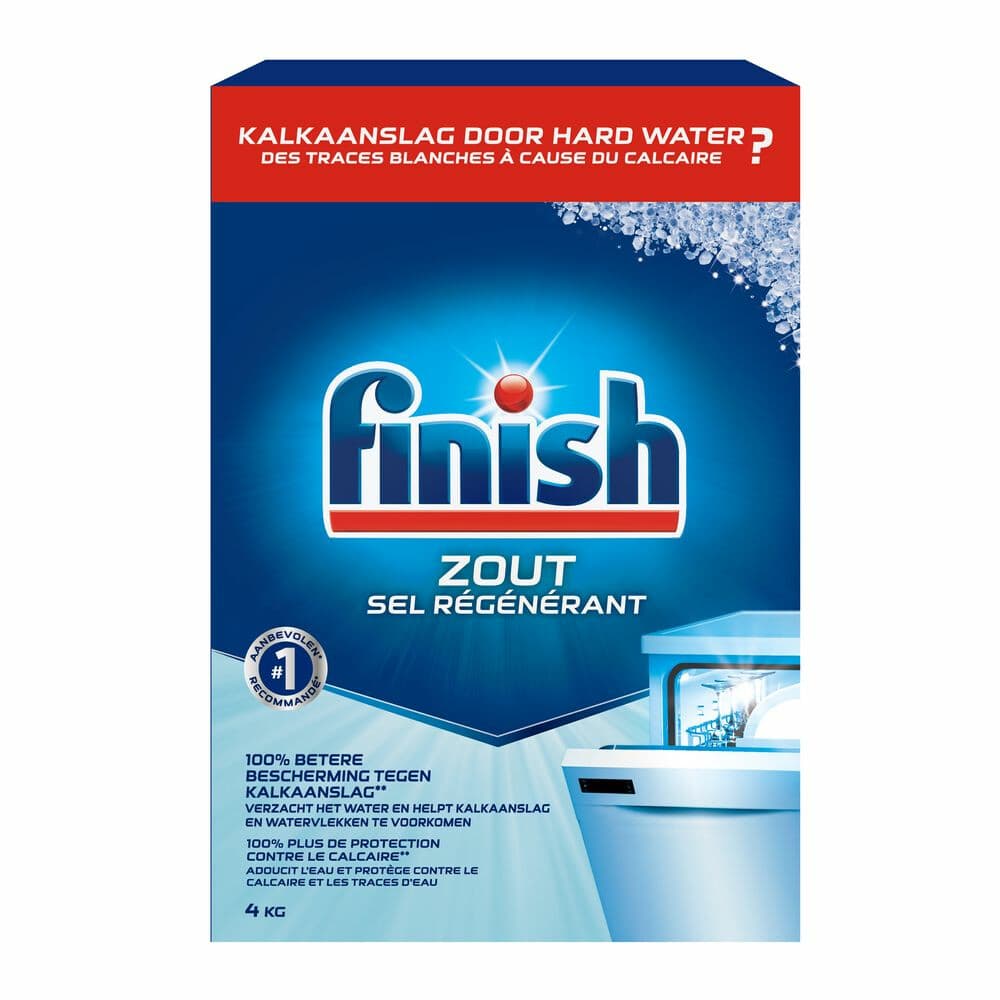 2+1 gratis: Finish Vaatwasmachine Zout 4 kg