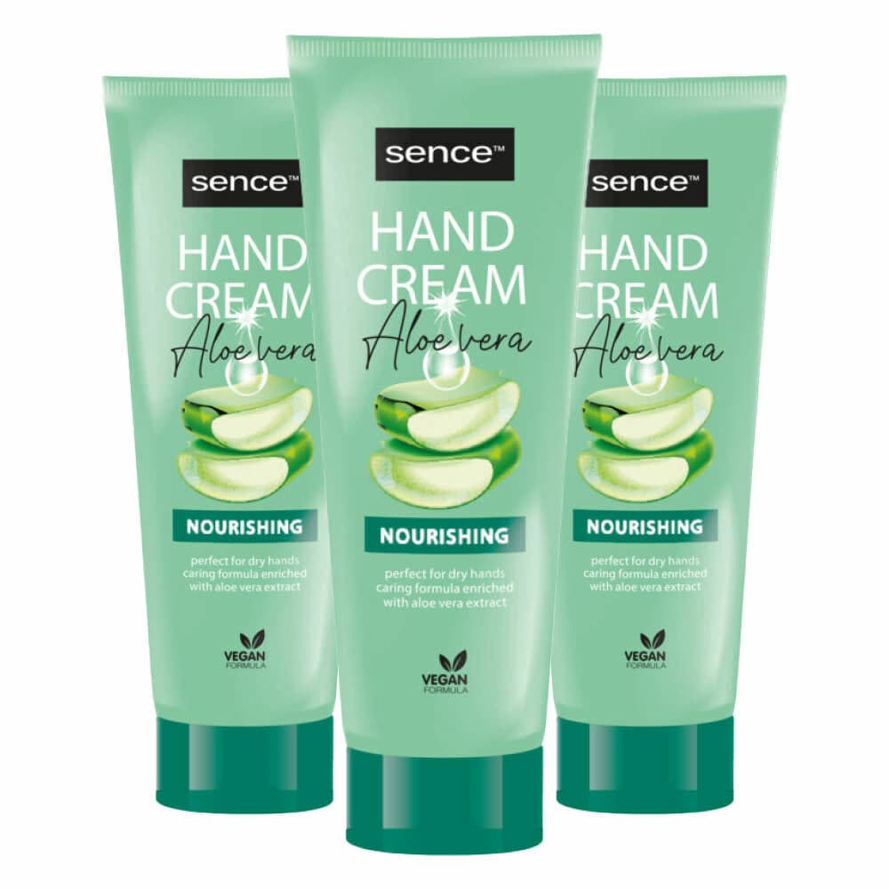 3x Sence Handcrème Aloe Vera 75 ml