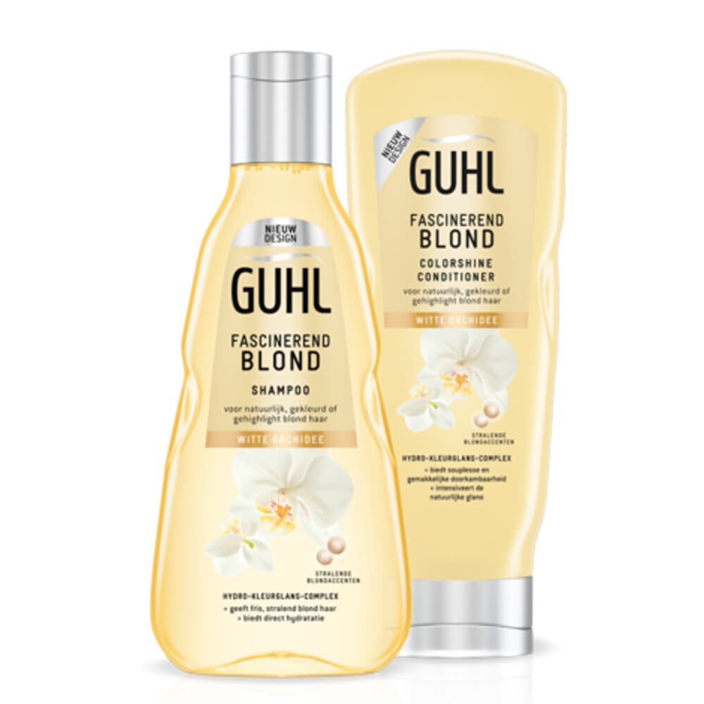 Guhl Fascinerend Blond - Shampoo 1x 250 ml&Conditioner 1x 200 ml - Pakket