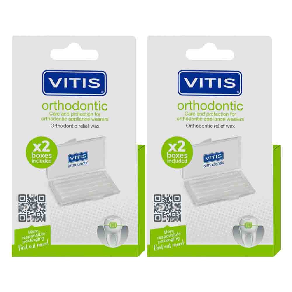 2x Vitis Wax Orthodontic 2 stuks
