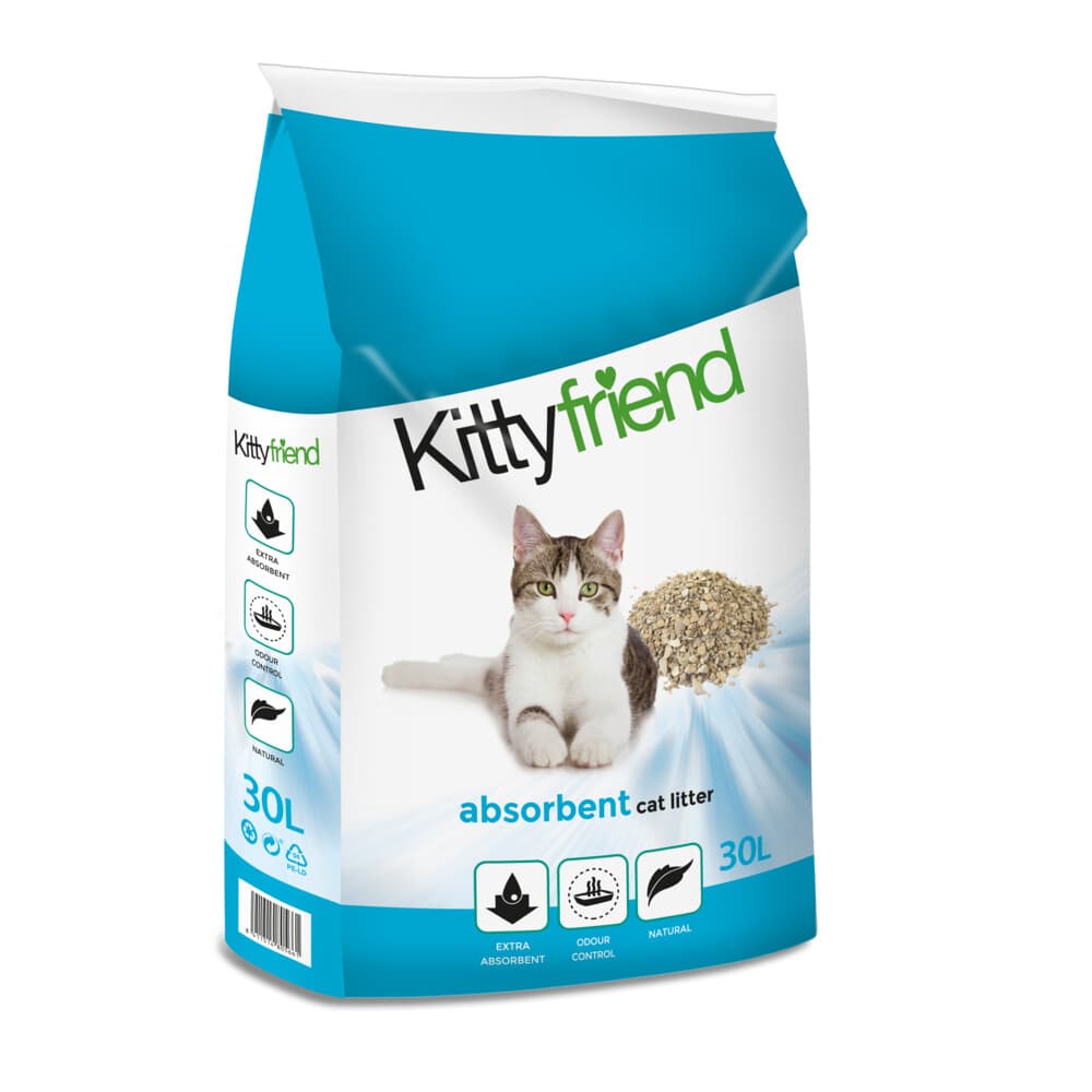 Kitty Friend Kattenbakvulling Absorbent 30 liter