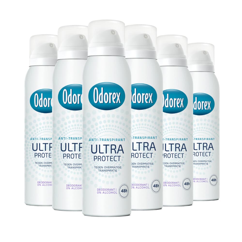 6x Odorex Deodorant Spray Ultra Protect 150 ml
