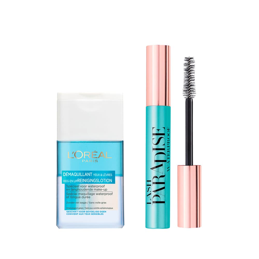 L'Oréal Paris Dermo Expertise Reinigingslotion&Lash Paradise Mascara Pakket