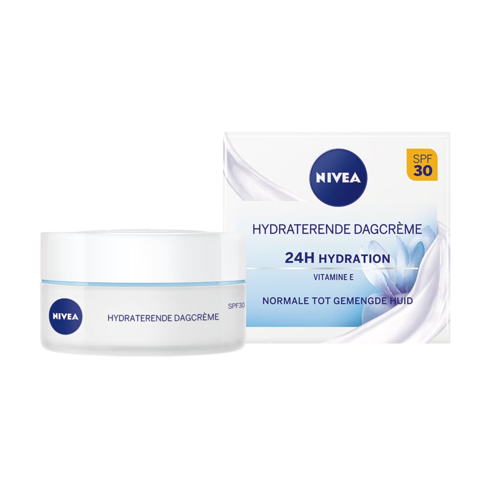 1+1 gratis: NIVEA Dagcrème Hydraterend SPF 30 50 ml