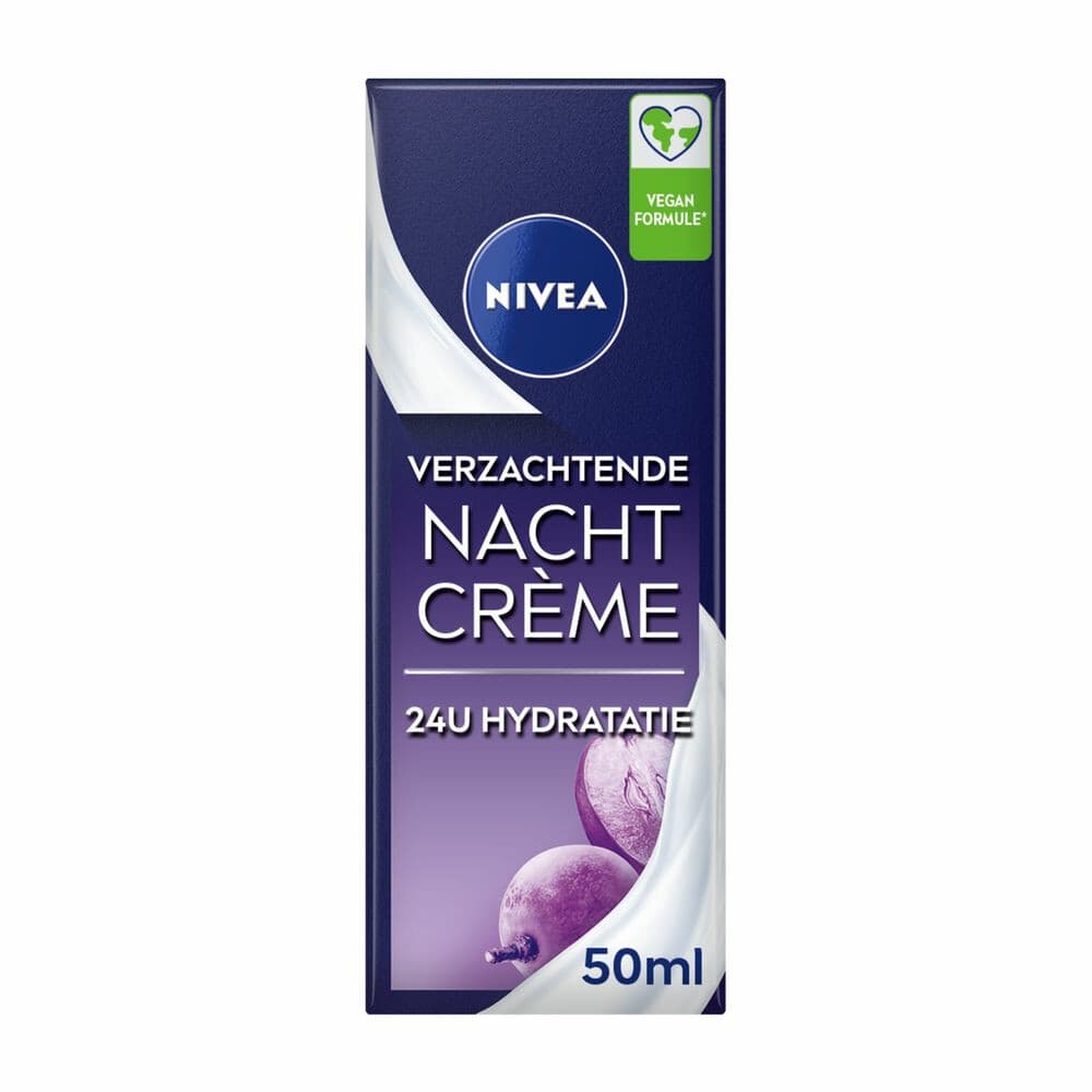 1+1 gratis: NIVEA Nachtcrème Verzachtend 50 ml