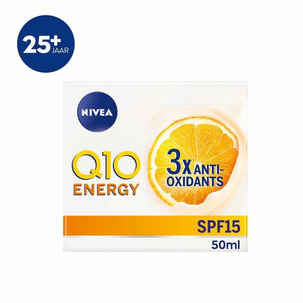 1+1 gratis: NIVEA Q10 Dagcrème Energy SPF 15 50 ml
