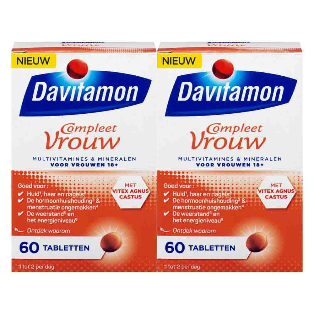 Gratis Verzending: 2x Davitamon Multi Vrouw 60 capsules