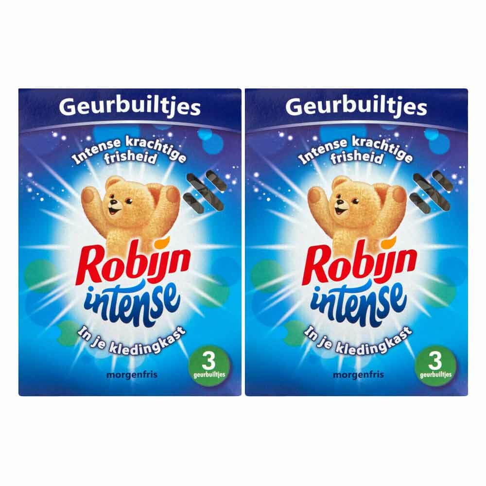 2x Robijn Geurbuiltjes Intense 3 stuks