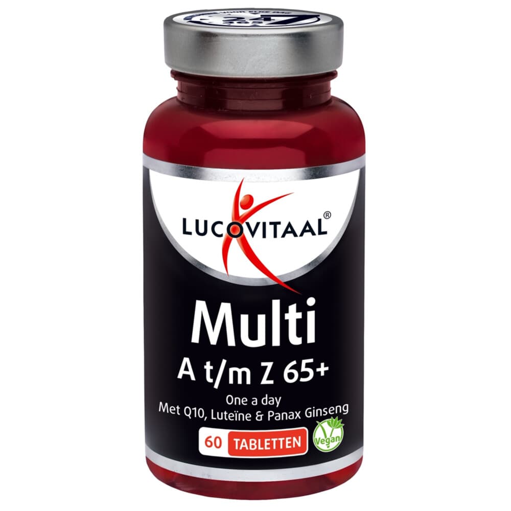 2+2 gratis: Lucovitaal Multi A-Z 65+ 60 tabletten