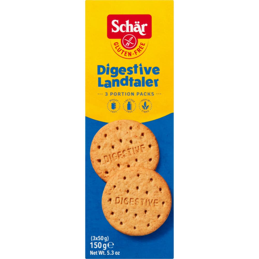 6x Schar Digestive Landtaler 150 gr