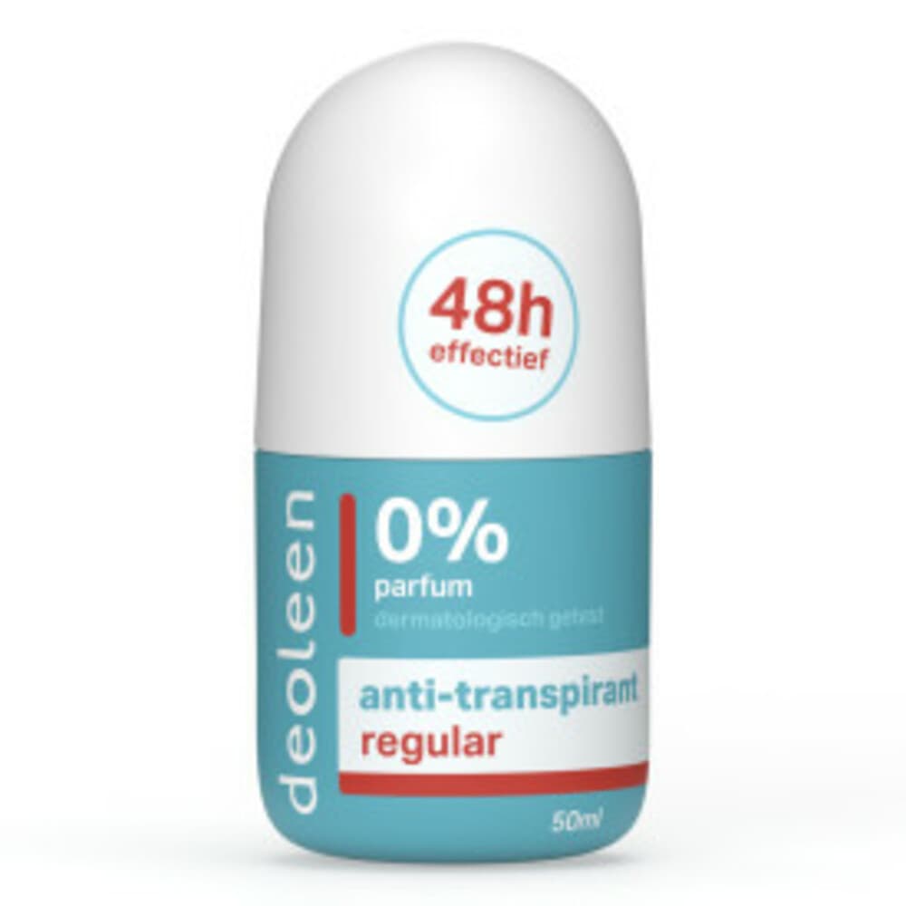 3x Deoleen Deodorant Roller Regular Anti-Transpirant 50 ml