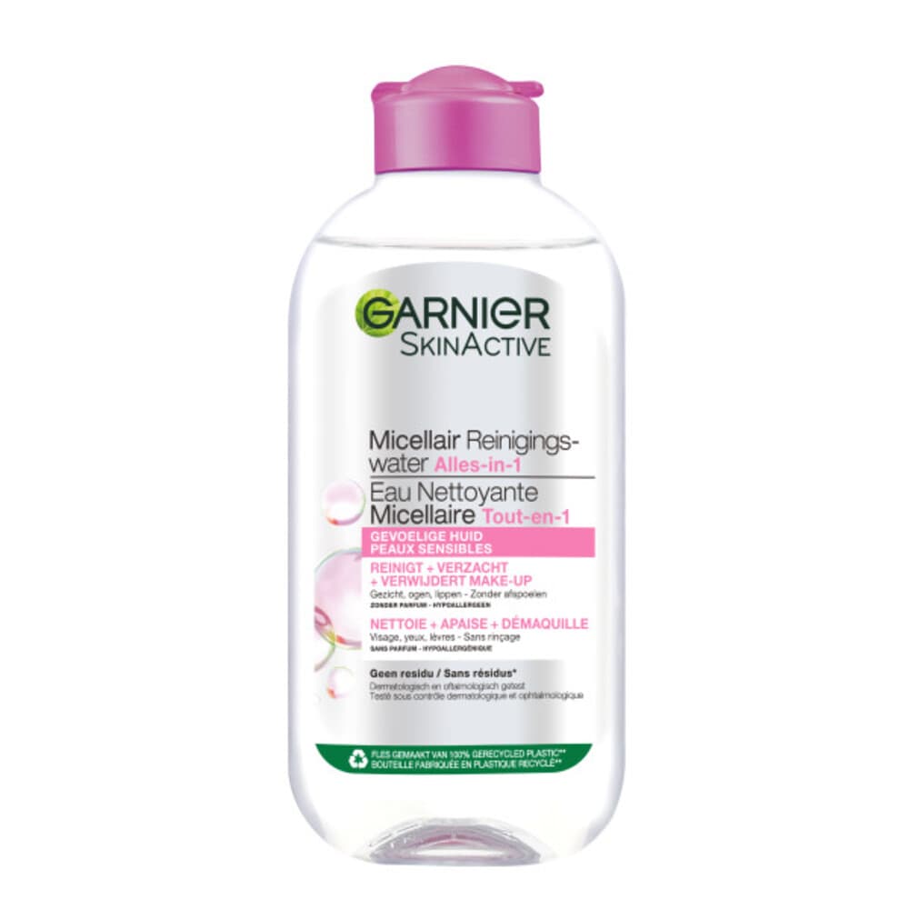 1+1 gratis: Garnier SkinActive Micellair Reinigingswater voor Gevoelige Huid 200 ml
