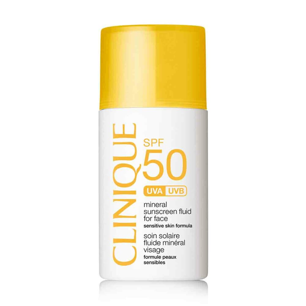 2x Clinique Mineral Sunscreen Fluid For Face SPF 50 30 ml
