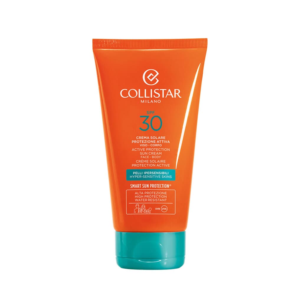 2x Collistar Active Protection Sun Cream Face - Body Spf 30 150 ml