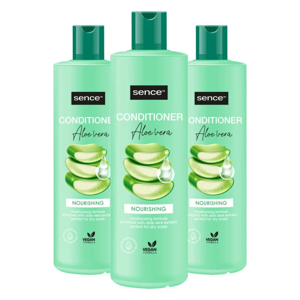 3x Sence Aloë Vera Conditioner 400 ml
