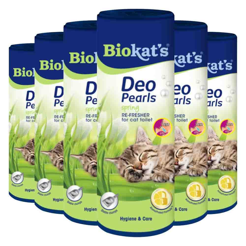 6x Biokat's Deo Pearls Spring 700 gr