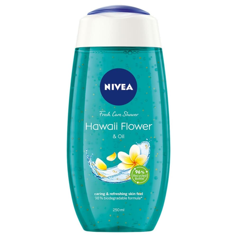 3x NIVEA Douchegel Hawaii Flower&Oil 250 ml