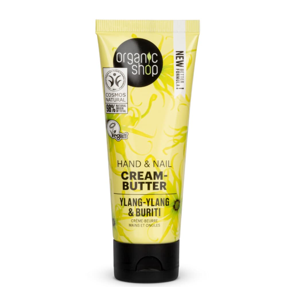 3x Organic Shop Ylang-ylang and Buriti Hand&Nagelcrème 75 ml