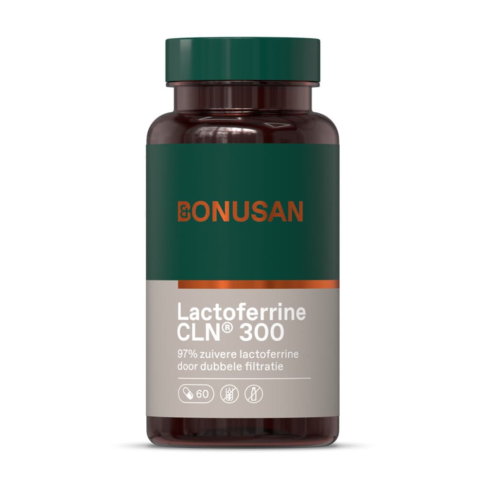 Gratis Verzending: 2x Bonusan Lactoferrine 300 mg 60 capsules