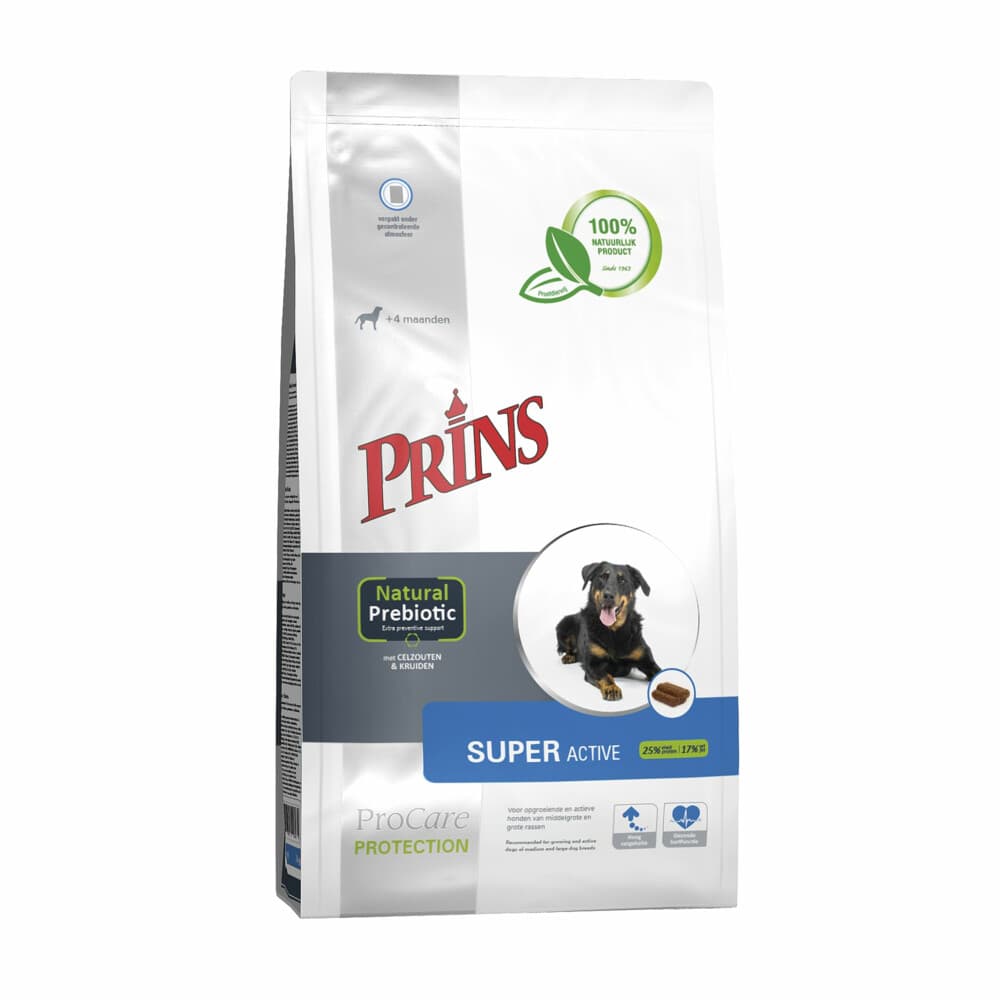 Prins ProCare Protection Super Active Hondenvoer 15 kg
