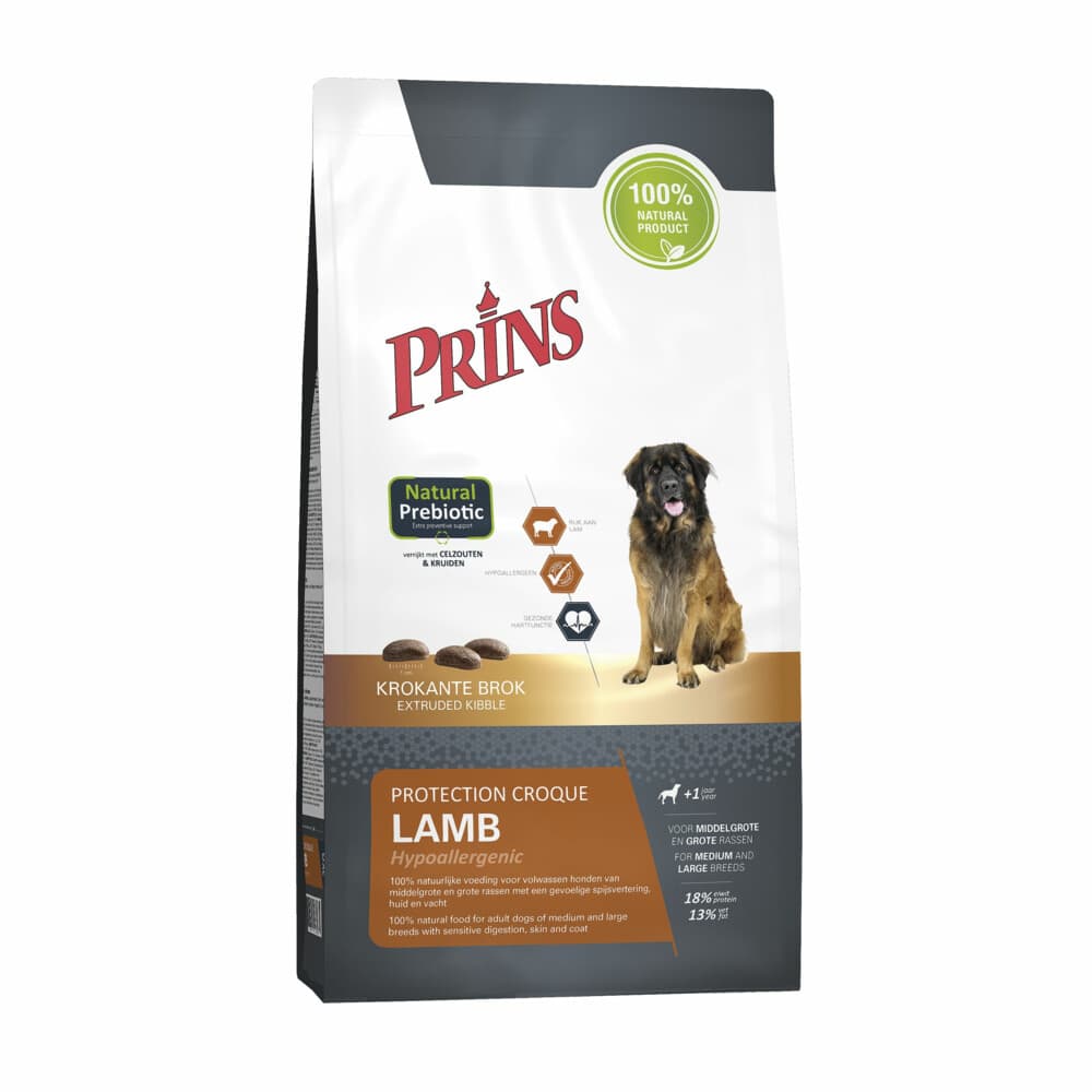 Prins Protection Croque Hypoallergeen Lam Hondenvoer 2 kg