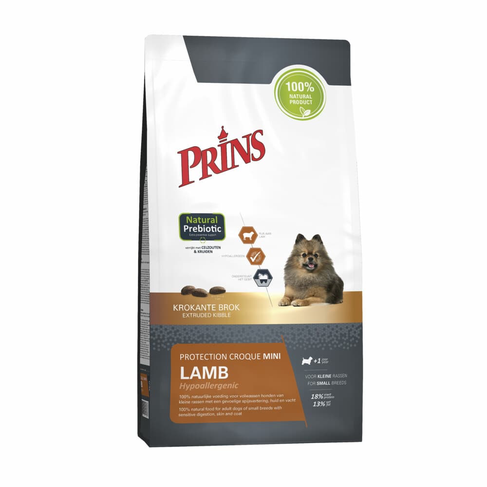 Prins Protection Croque Mini Hypoallergeen Lam Hondenvoer 2 kg