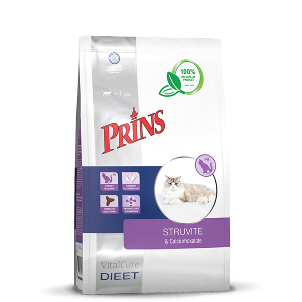 Prins VitalCare Veterinary Diet Struvite&Calciumoxalate Kattenvoer 1,5 kg