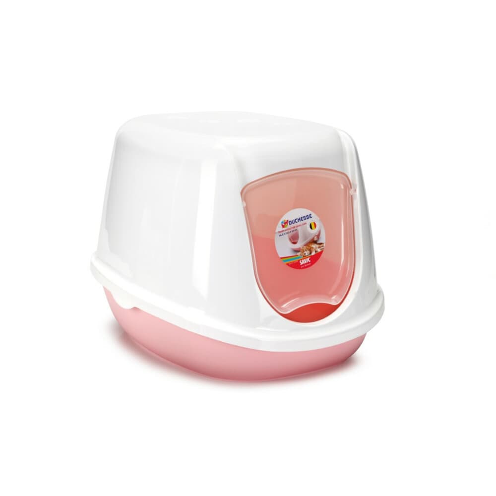 Beeztees Kattenbak Kitten Duchesse Roze - Wit 44 x 35 x 32 cm