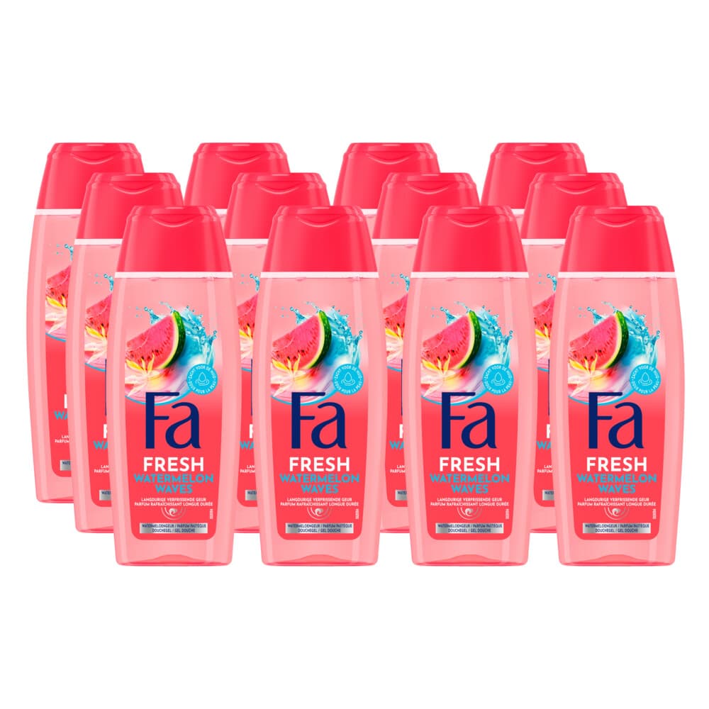 12x Fa Douchegel Watermelon Waves 250 ml