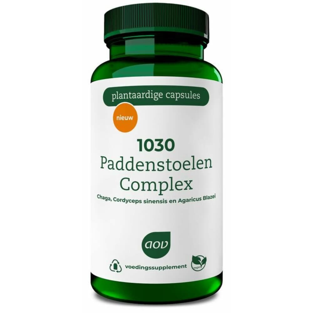 Gratis Verzending: 2x AOV 1030 Paddenstoelencomplex 60 capsules
