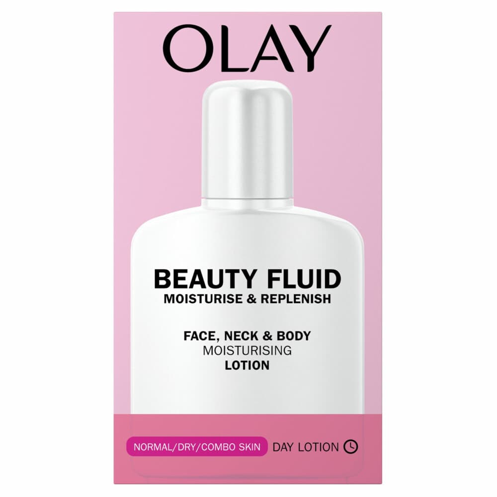 6x Olay Essentials Hydraterende Beauty Fluid Gezichtslotion 100 ml