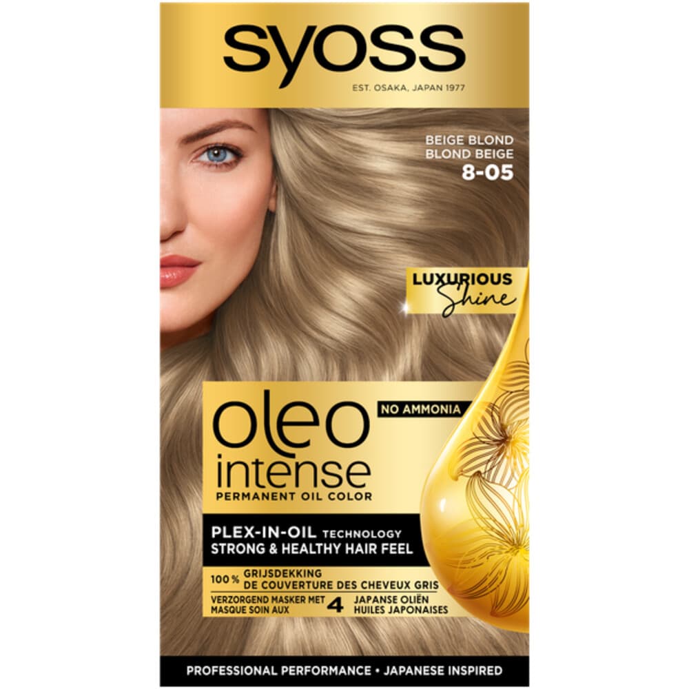Syoss Color Oleo Intense 8-05 Beige Blond