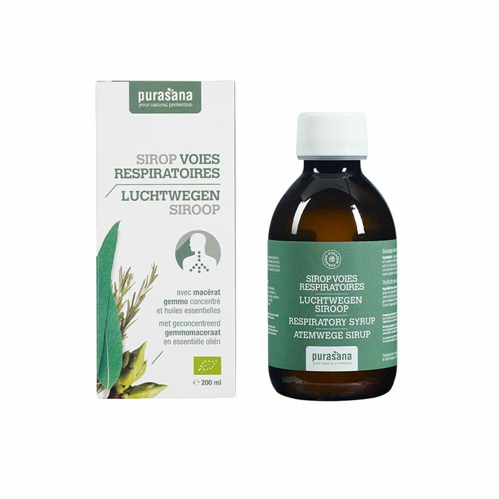 Gratis Verzending: Purasana Luchtwegen Siroop 200 ml