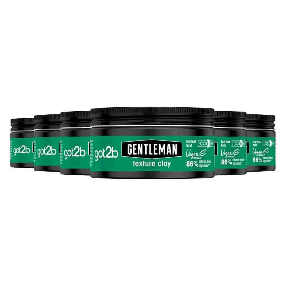6x Got2b Gentleman Texture Clay 100 ml