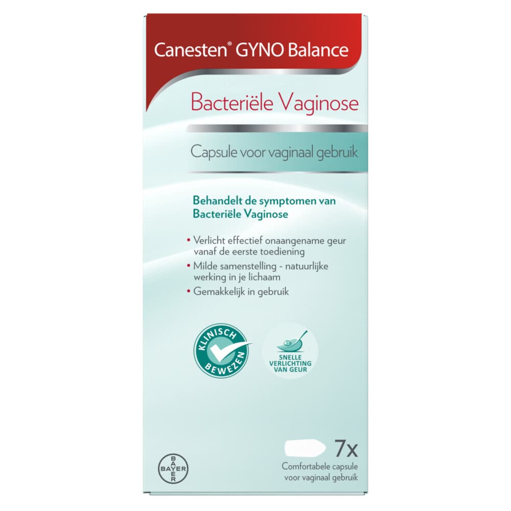 2x Canesten Gyno Balance Capsules 7 capsules