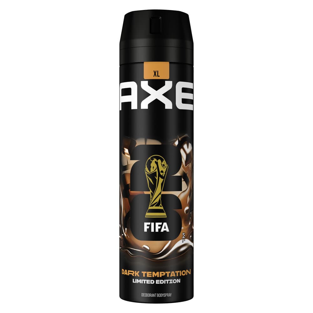 2+1 gratis: Axe Deodorant Bodyspray Dark Temptation 200 ml