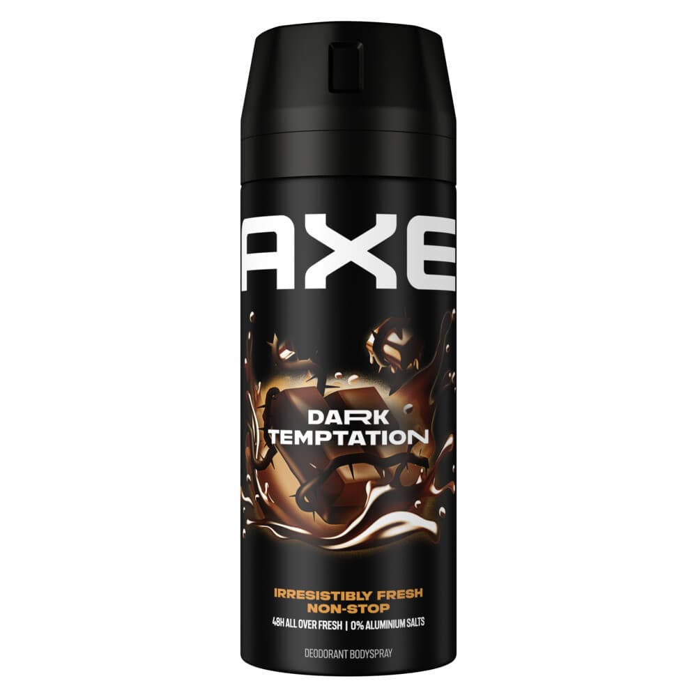 2+1 gratis: Axe Deodorant Bodyspray Dark Temptation 150 ml