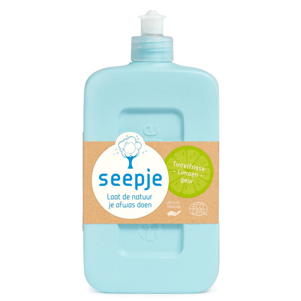 2x Seepje Afwasmiddel Tintelfrisse Limoen Geur 500 ml