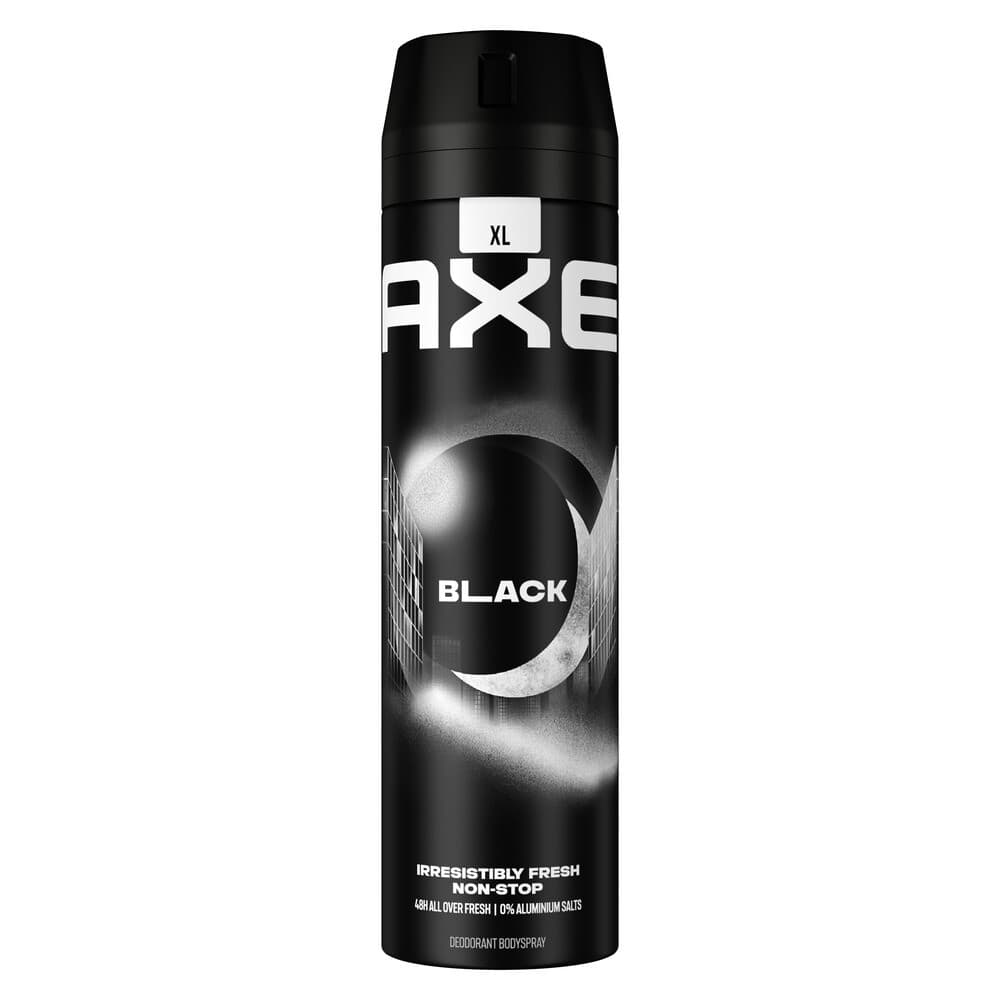 2+1 gratis: Axe Deodorant Bodyspray Black 200 ml