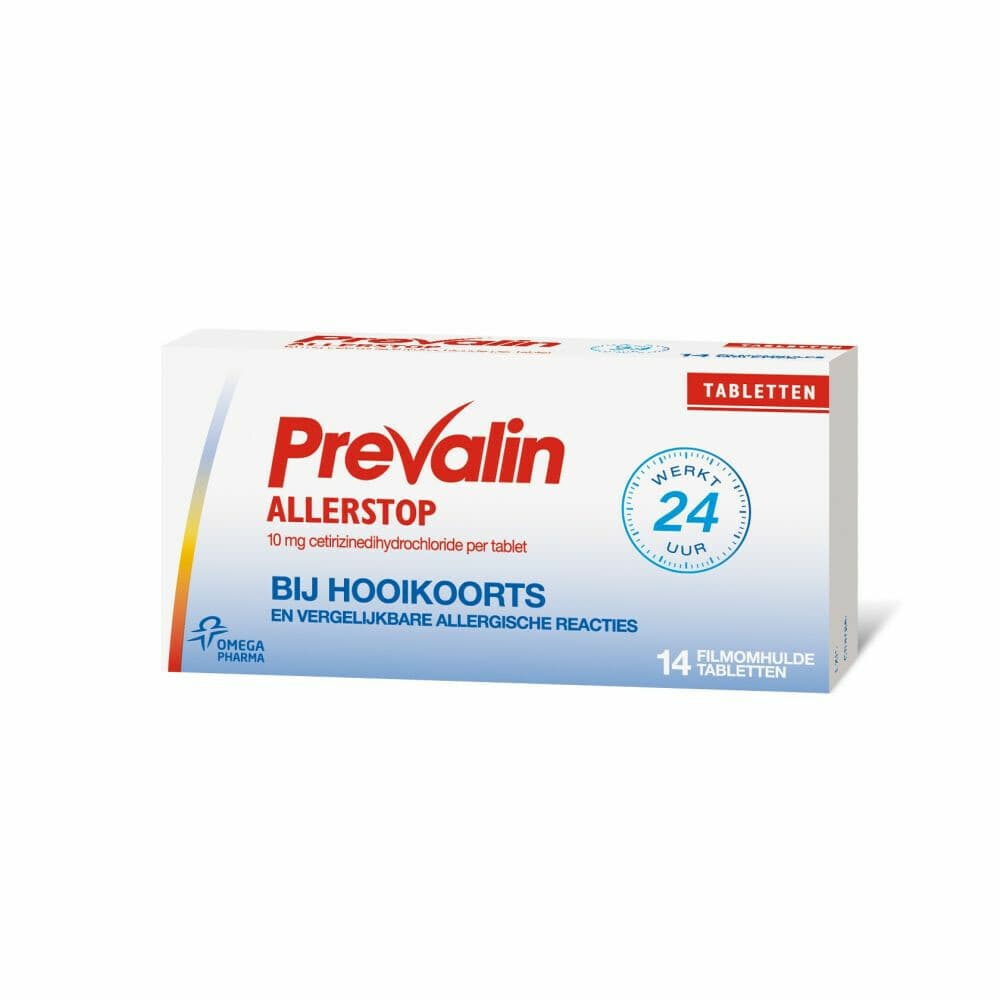 Prevalin Allerstop Cetirizine 14 tabletten