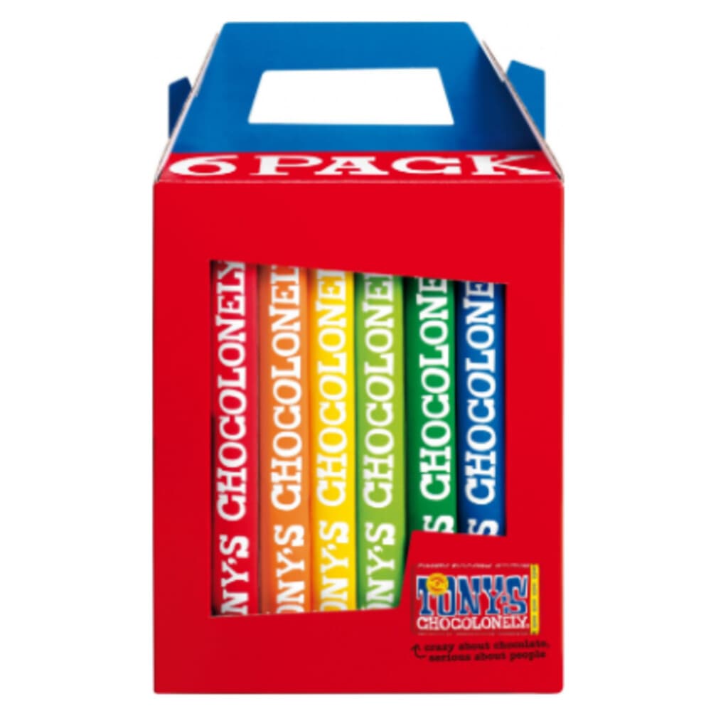 Tony's Chocolonely Regenboog Classics 6-pack 6 x 180 gr