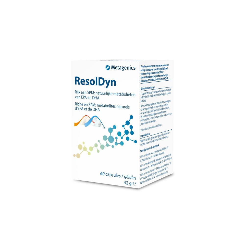 Gratis Verzending: 2x Metagenics ResolDyn 60 capsules