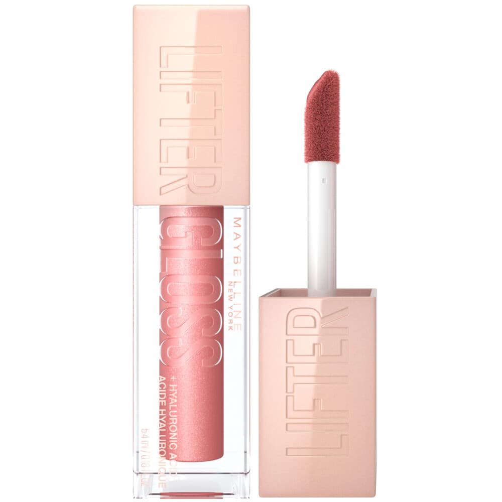 1+1 gratis: Maybelline Lifter Gloss Lipgloss 5 Petal Roze 1 stuk